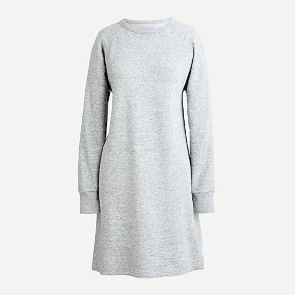 J.Crew Sweatshirt dress in vintage cotton terry